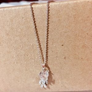 Teddy bear fashion necklace